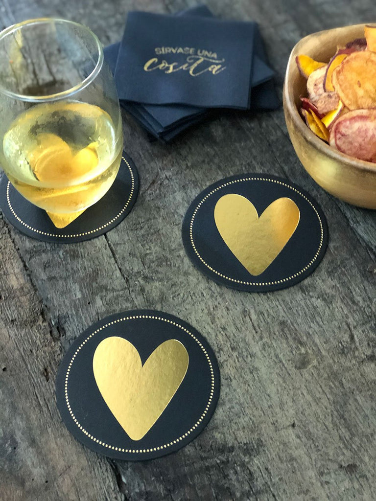 Board Coasters · Heart