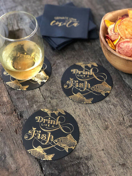 Board Coasters · Fish