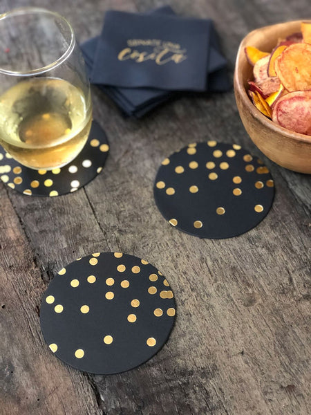 Board Coasters · Polka Dot