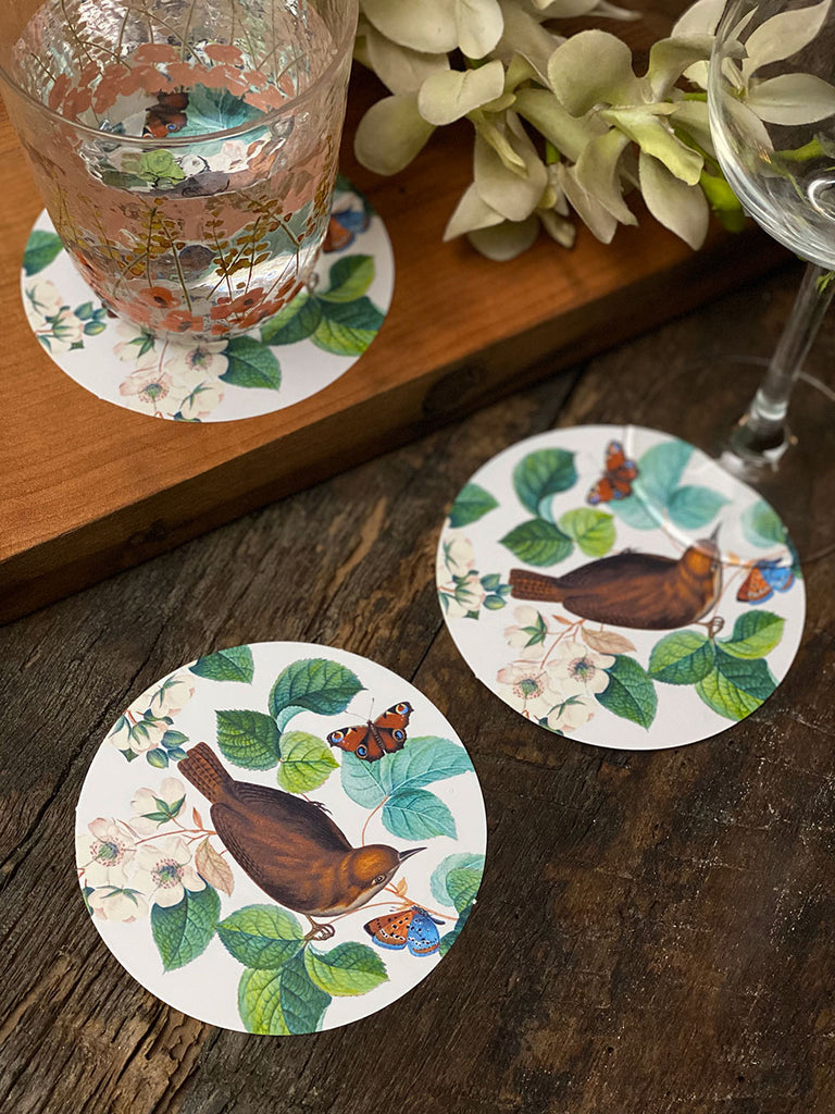 Round Coasters · Birds