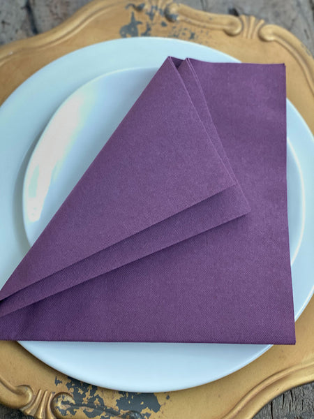 Plum Napkins