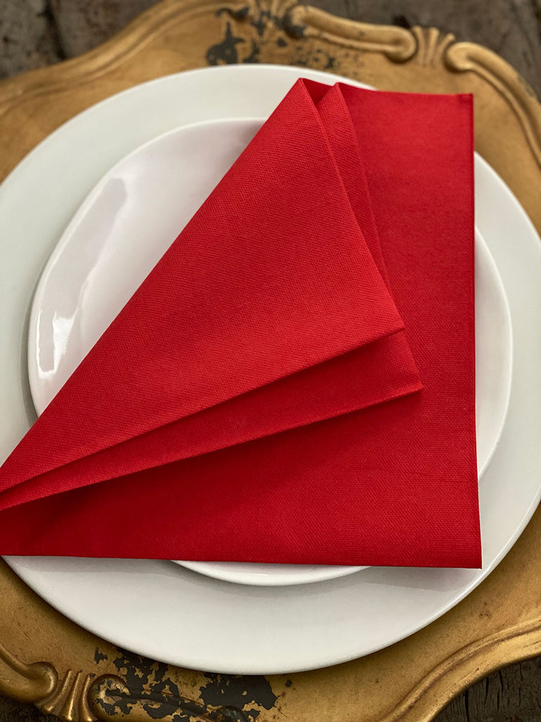 Red Napkins