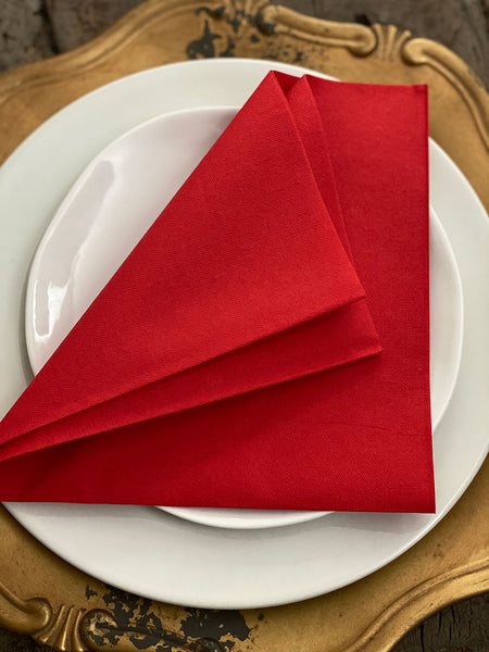 Red Napkins