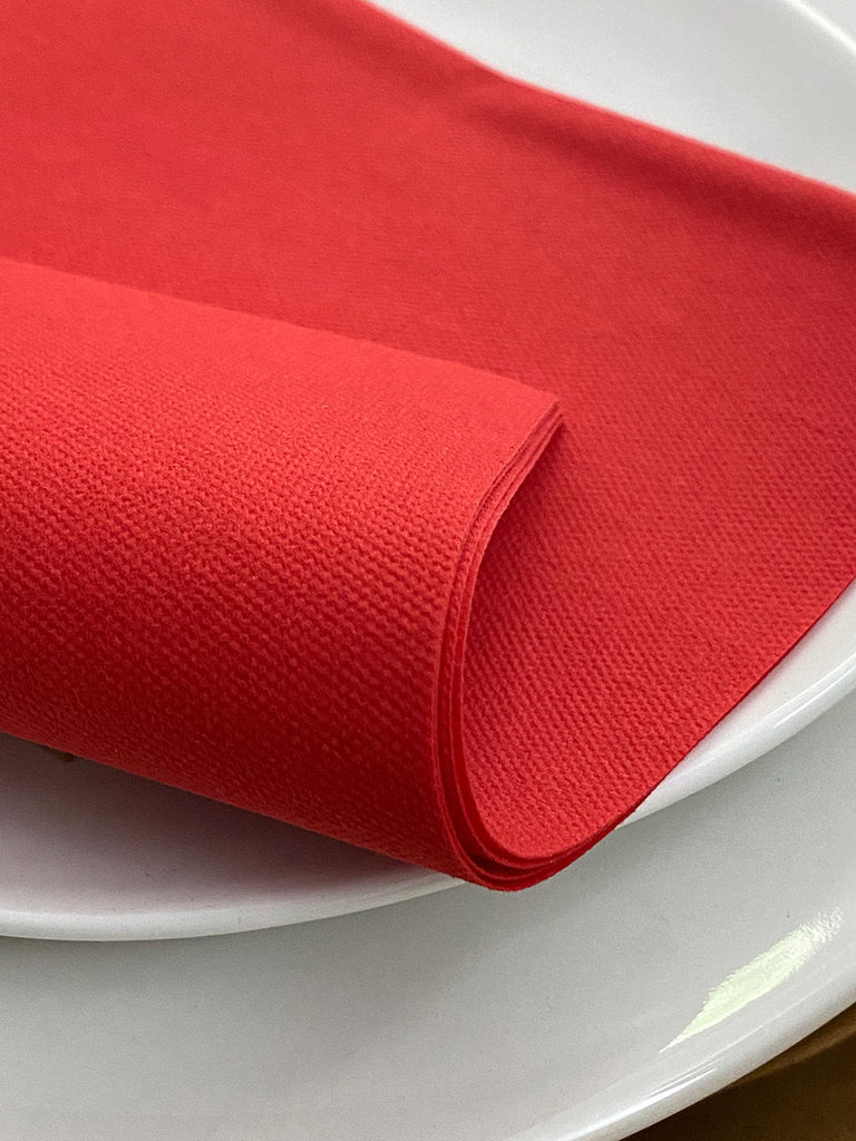 Red Napkins