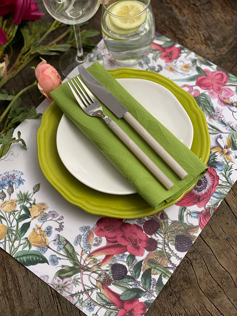 White Placemat · Wild