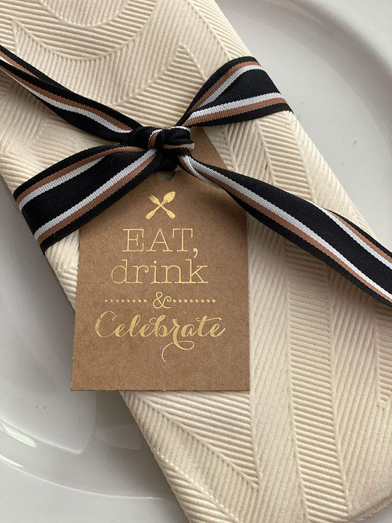 Table Tag Eat Drink · Kraft