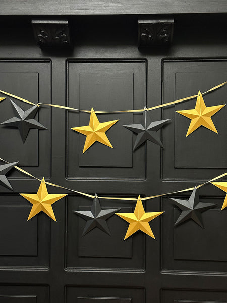 Gold Stars · Party Banner