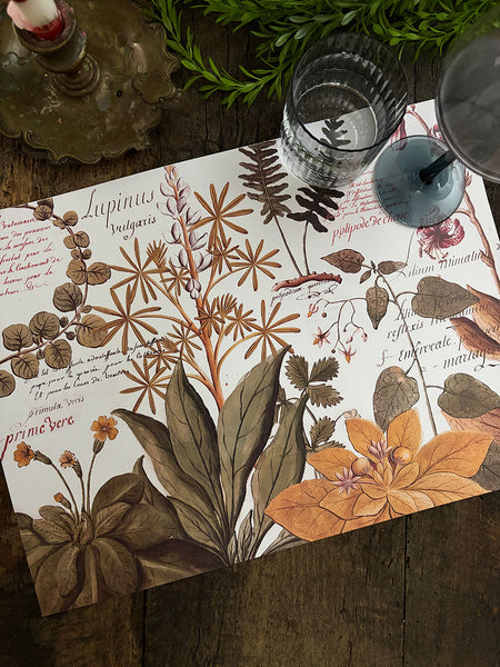 White Placemat · Botanic