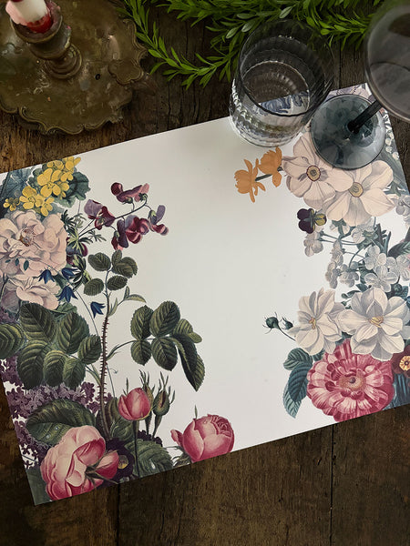 White Placemat · Lilac