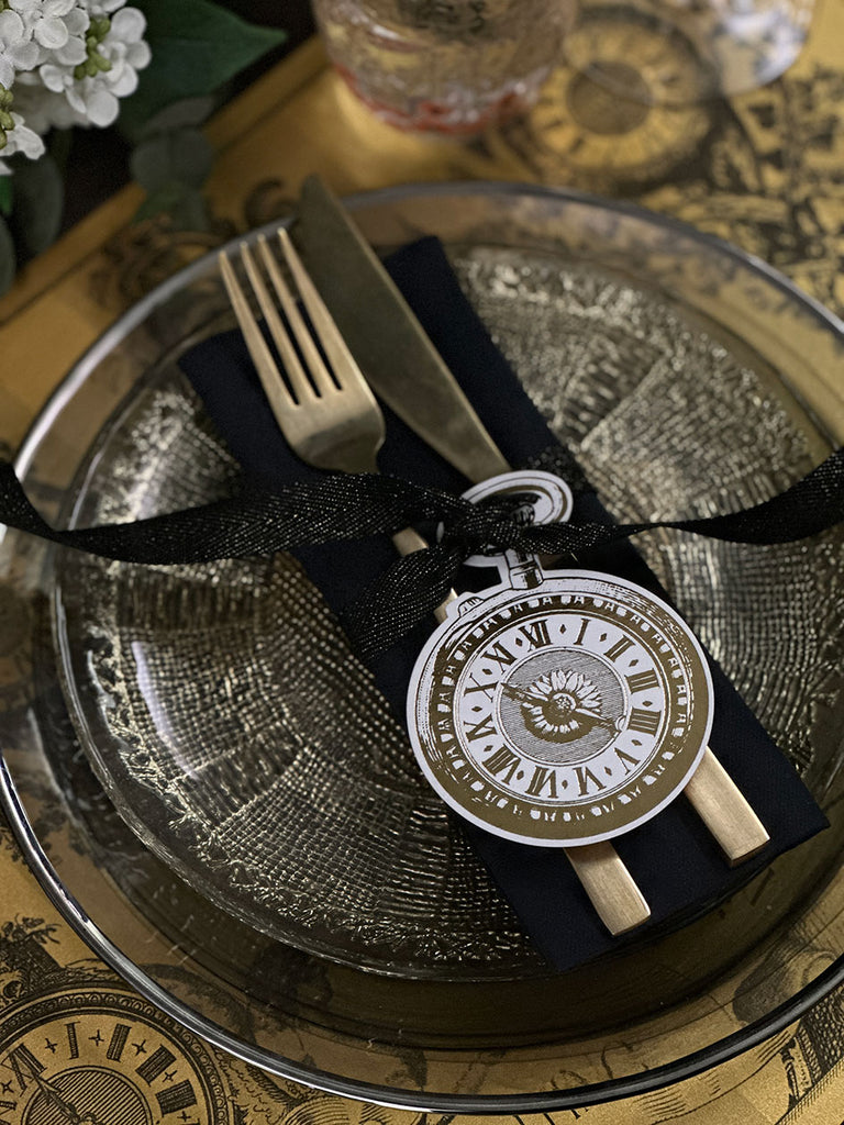 Gold Placemat · Clocks 2024