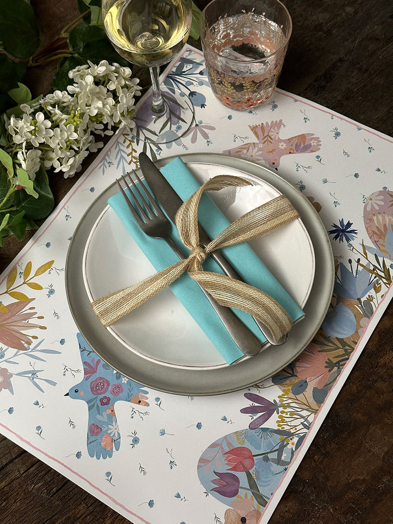 White Placemat · Dove
