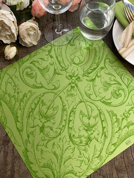 Square Placemat · Victorian Green
