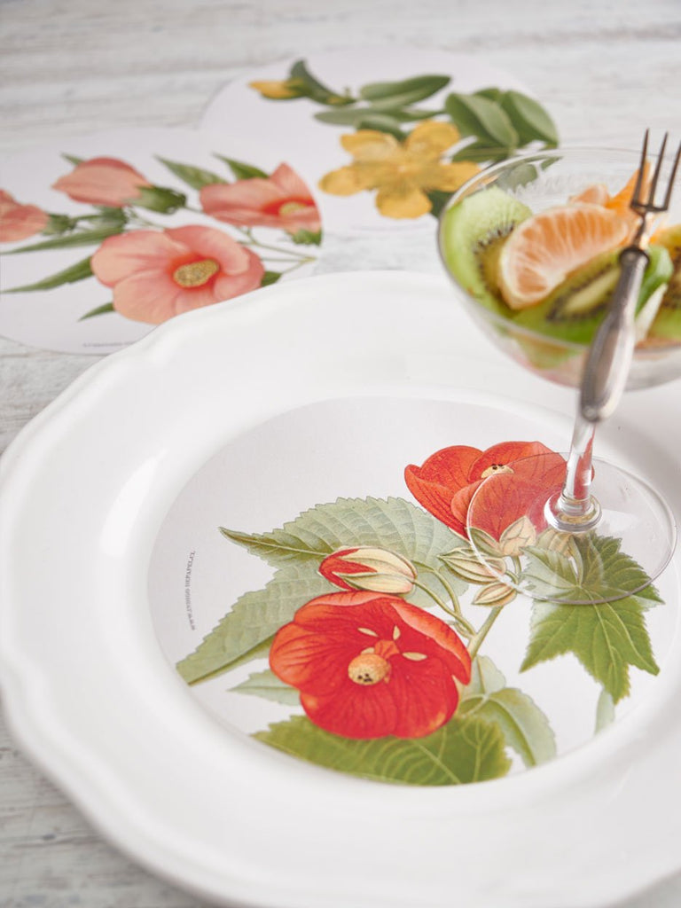 Plate Decor · Indian Mallow