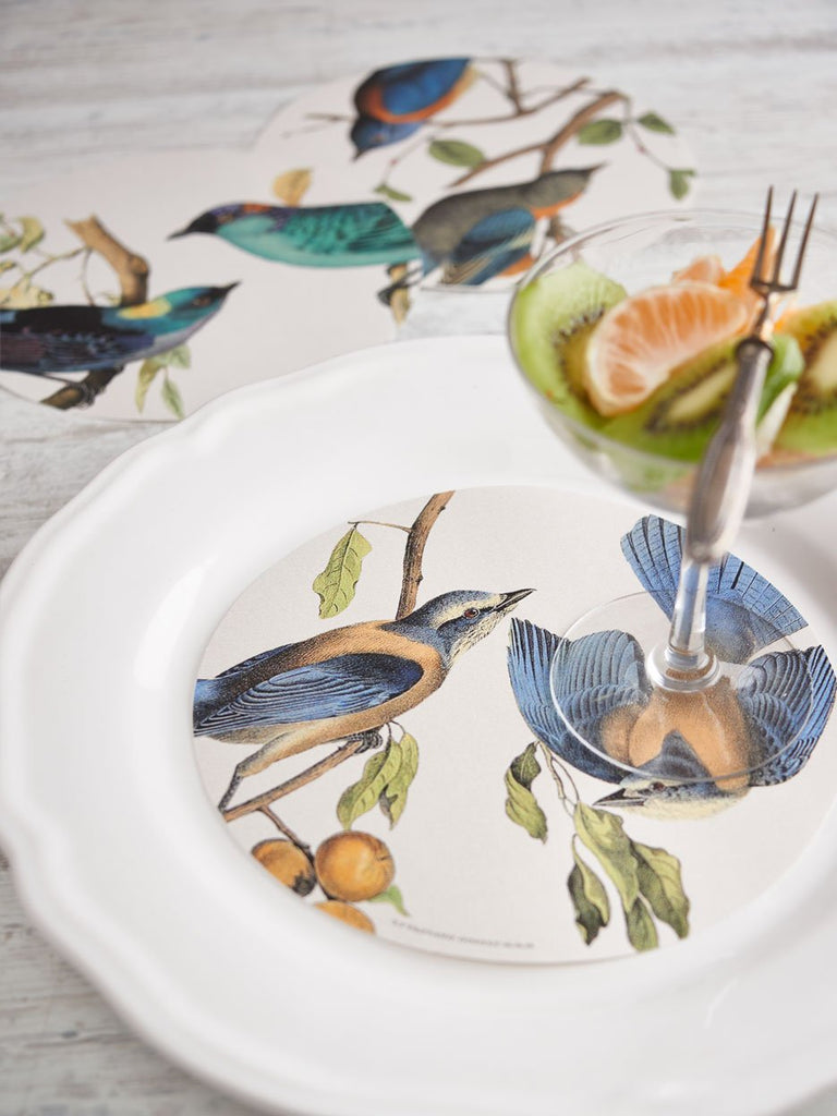 Plate Decor · Blue Birds