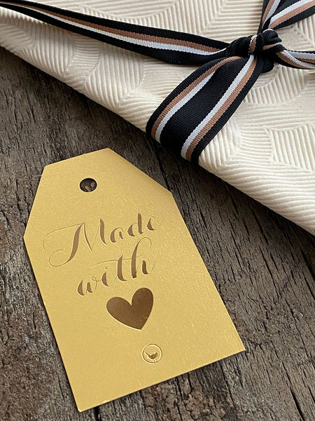 Table Tag Made · Gold