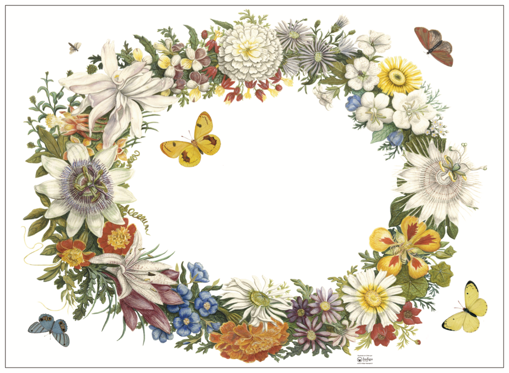 White Placemat · Daisy
